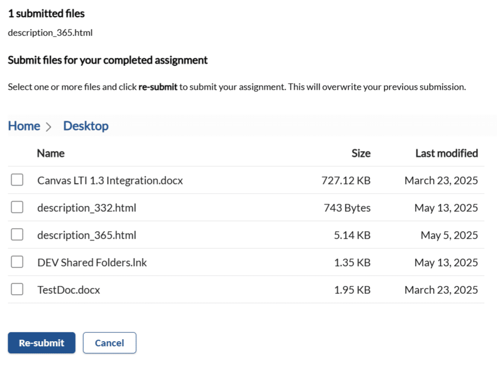 Resubmission Option for an Assignment Including File Browser.jpg