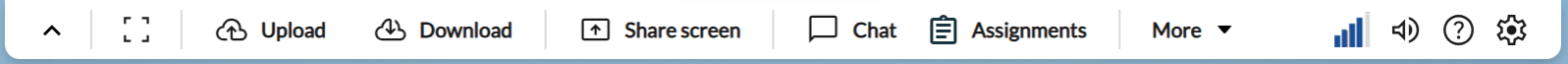 Apporto Virtual Desktop Toolbar with Assignments Button Showing.jpg